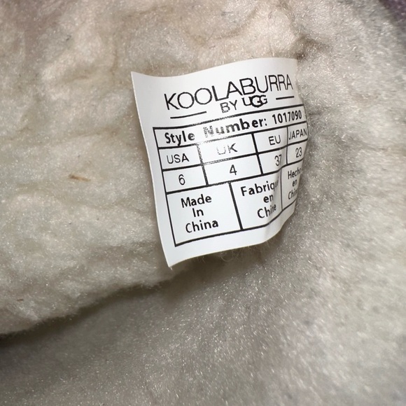 Lilac Koolaburra boots size 6 - Picture 5 of 6